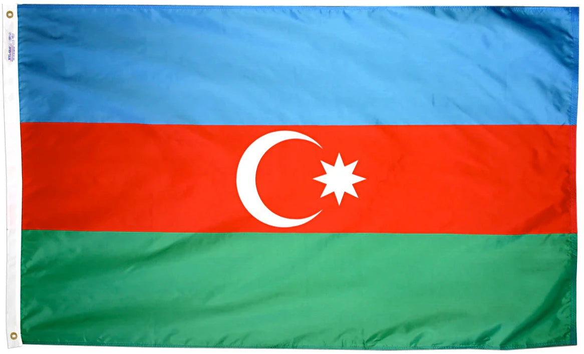 Azerbaijan Nylon Flag