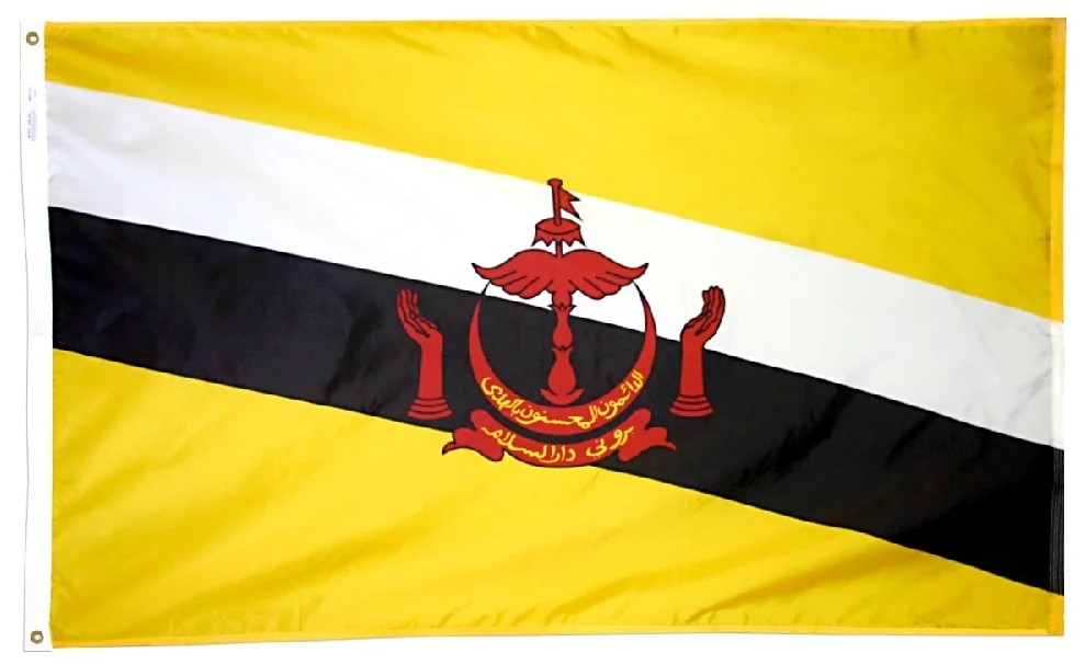 Brunei Nylon Flag
