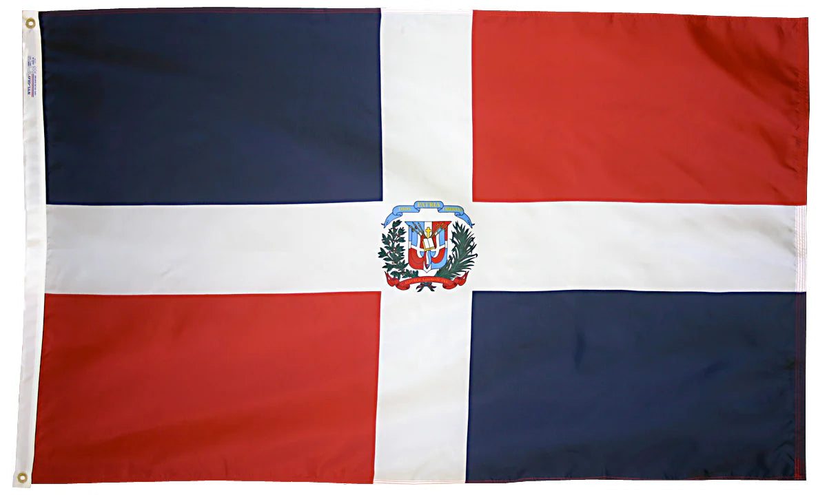 Dominican Republic Nylon Flag