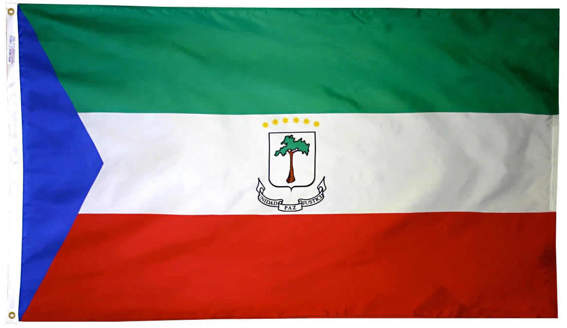 Equatorial Guinea Nylon Flag