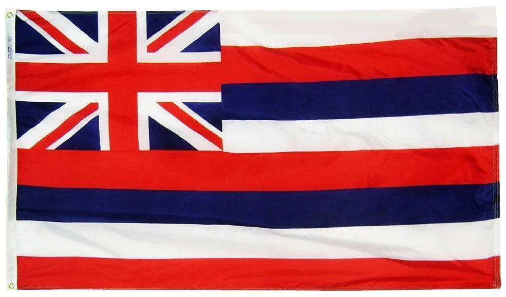 Hawaii Nylon State Flag