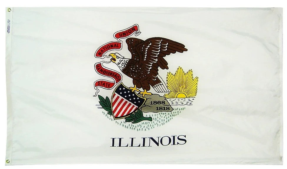 Illinois Nylon State Flag