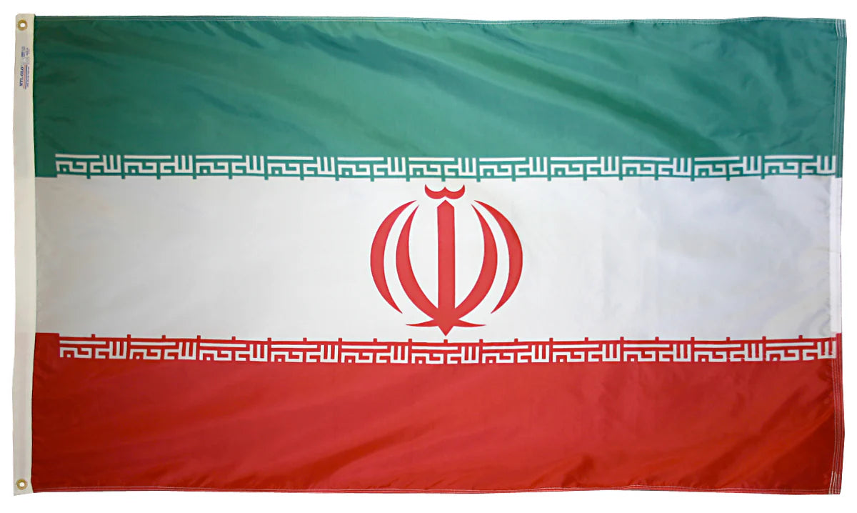 Iran Nylon Flag