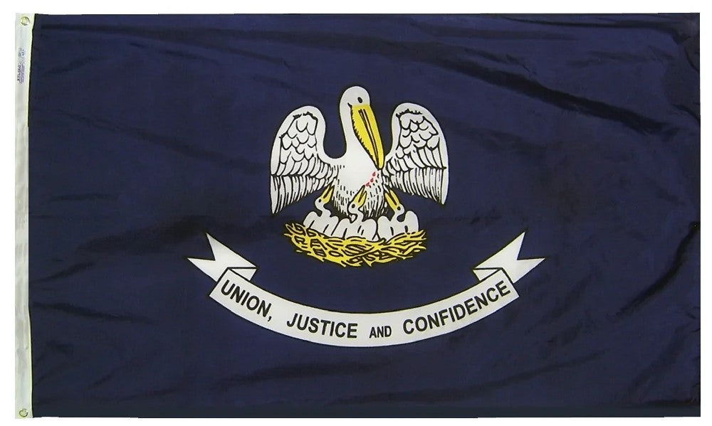 Nylon Louisiana State Flag
