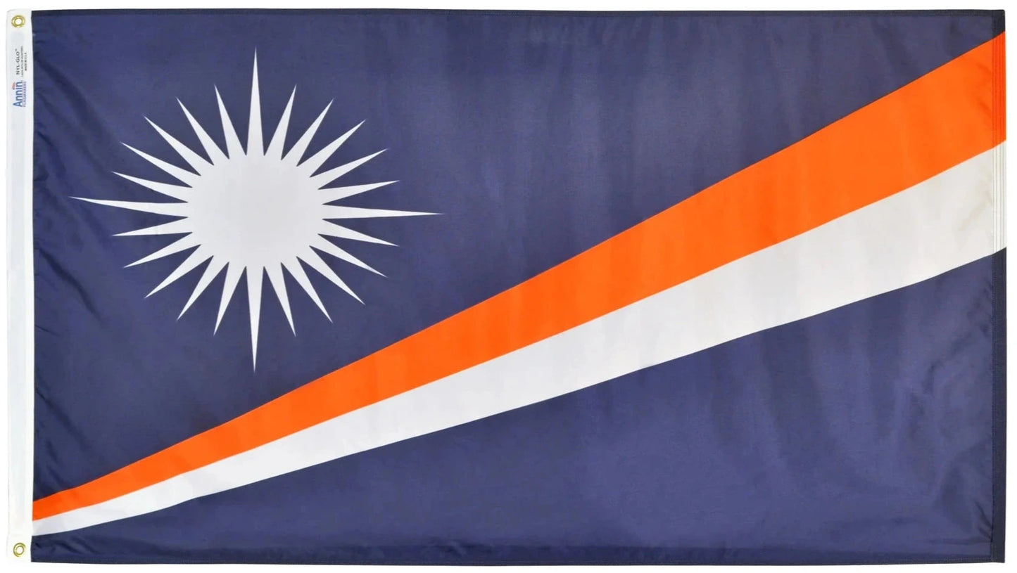 Marshall Islands Nylon Flag