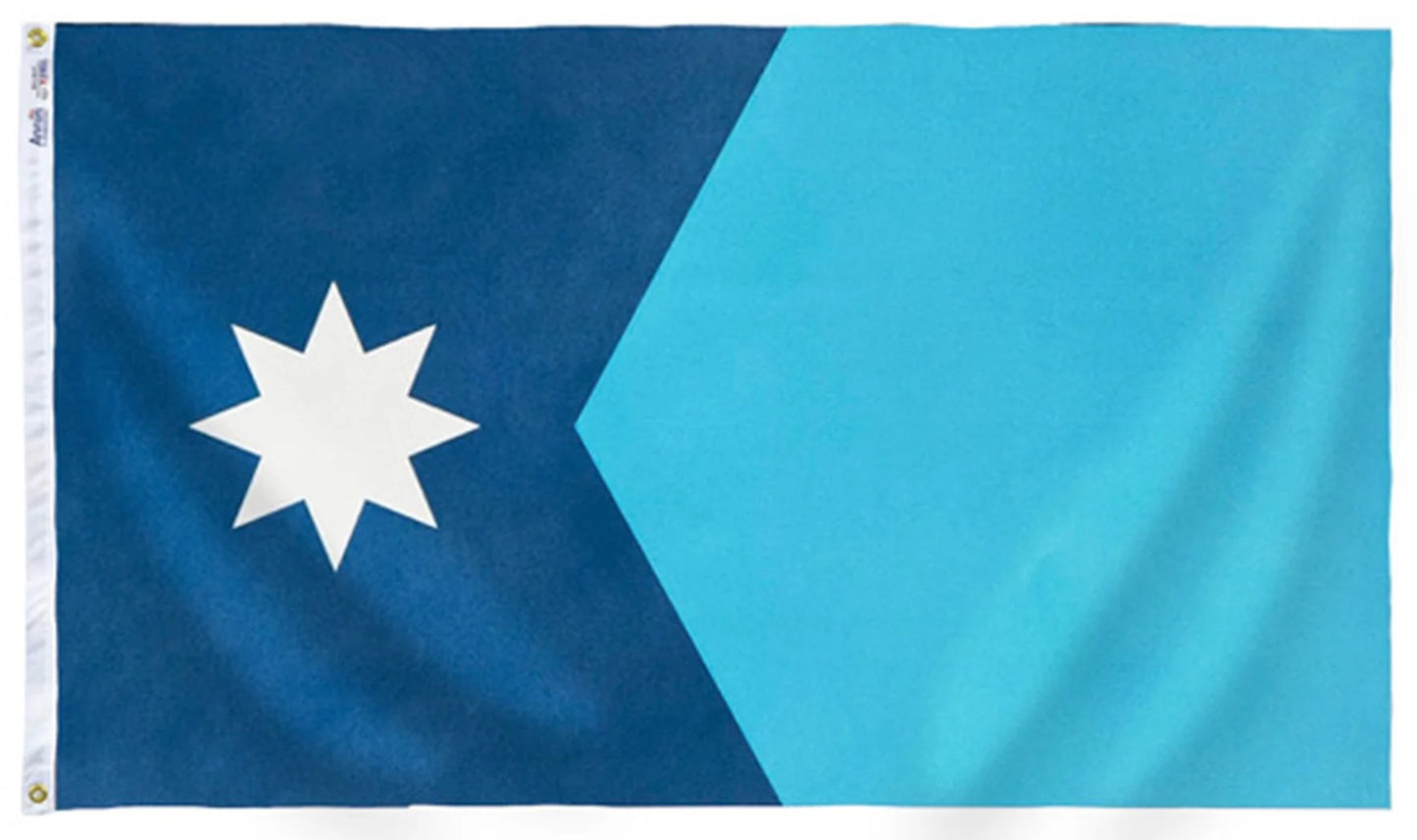 Minnesota (North Star) Nylon State Flag