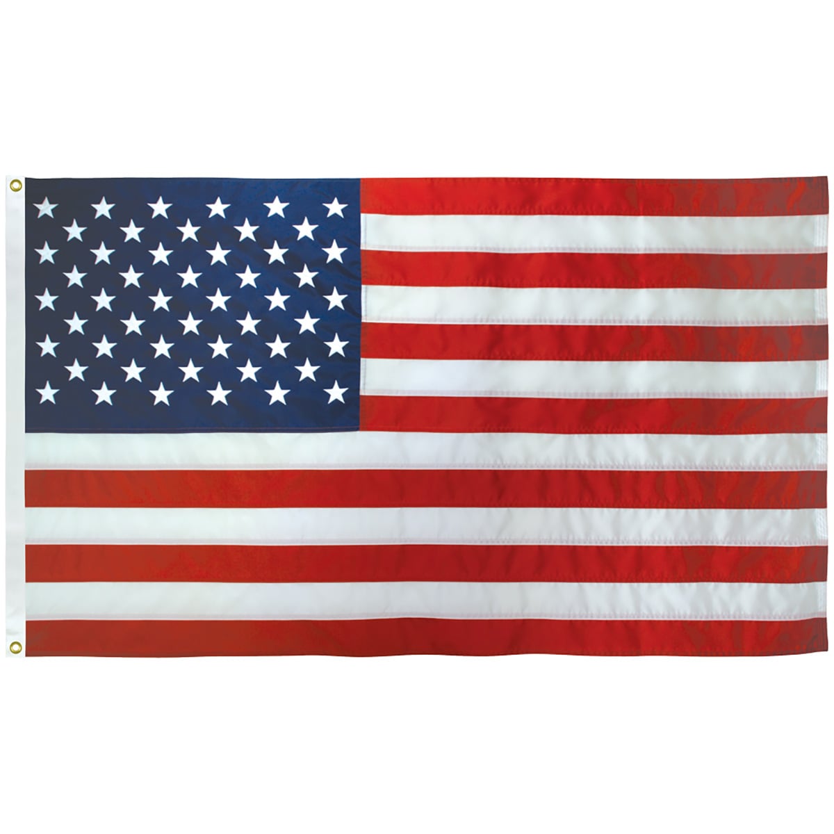 Nylon and polyester flag material comparison