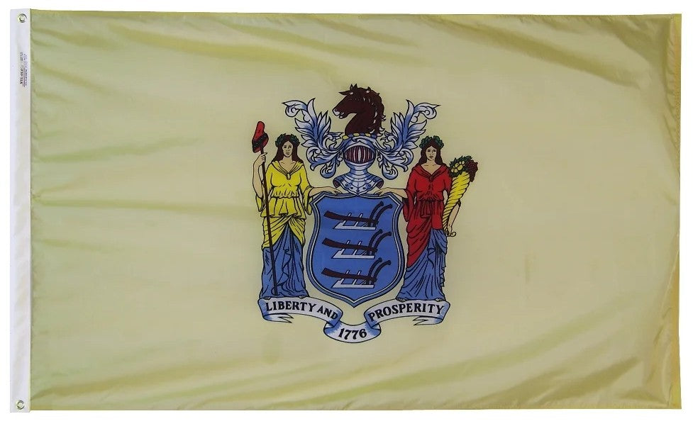 New Jersey State Flag Nylon