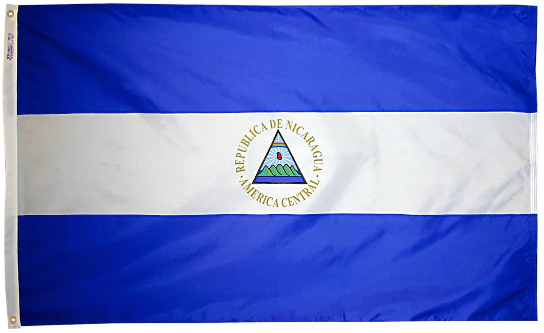 Nicaragua Nylon Flag