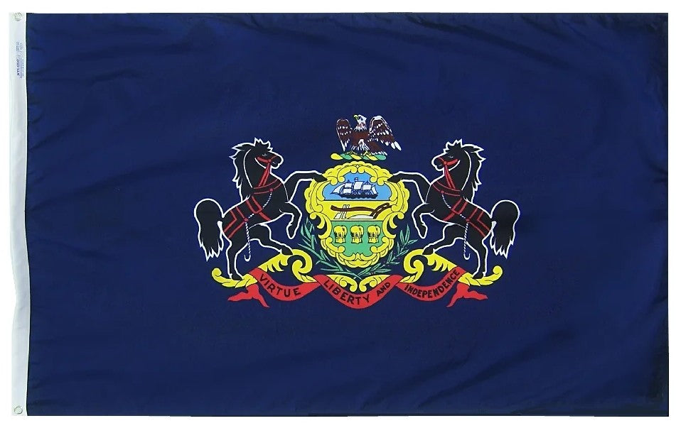 Pennsylvania Nylon State Flag