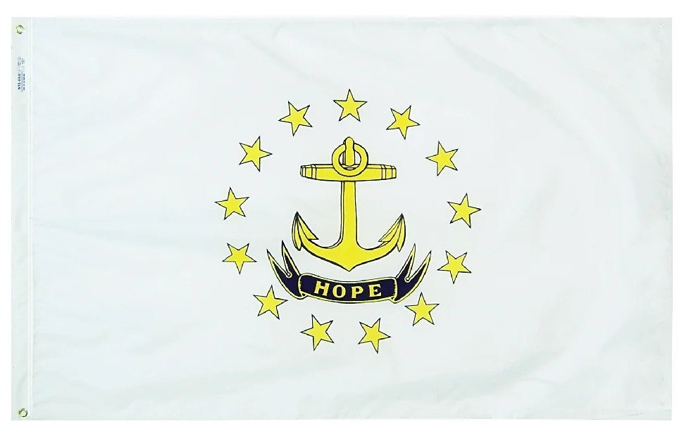 Rhode Island Nylon State Flag
