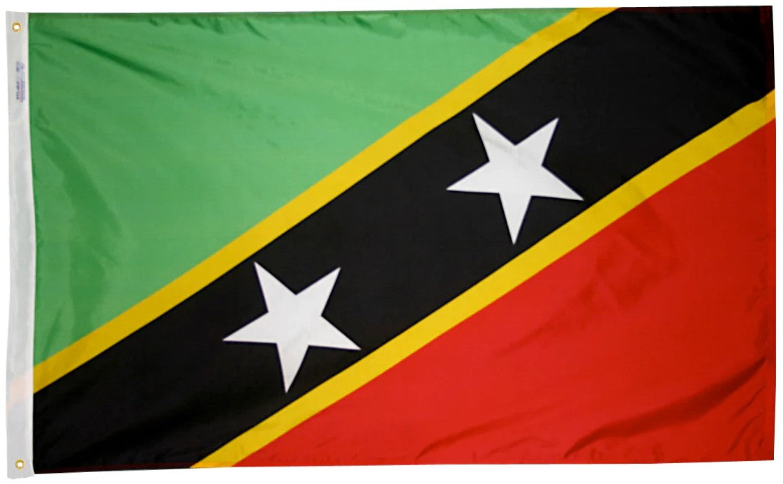Saint Kitts and Nevis Nylon Flag