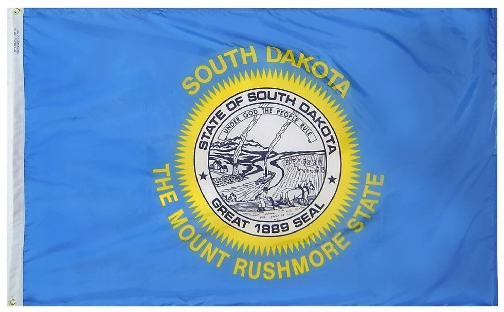 South Dakota Nylon State Flag