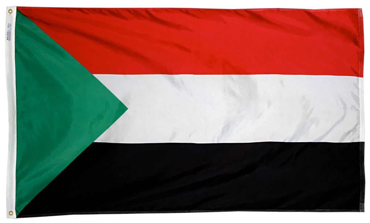 Sudan Nylon Flag
