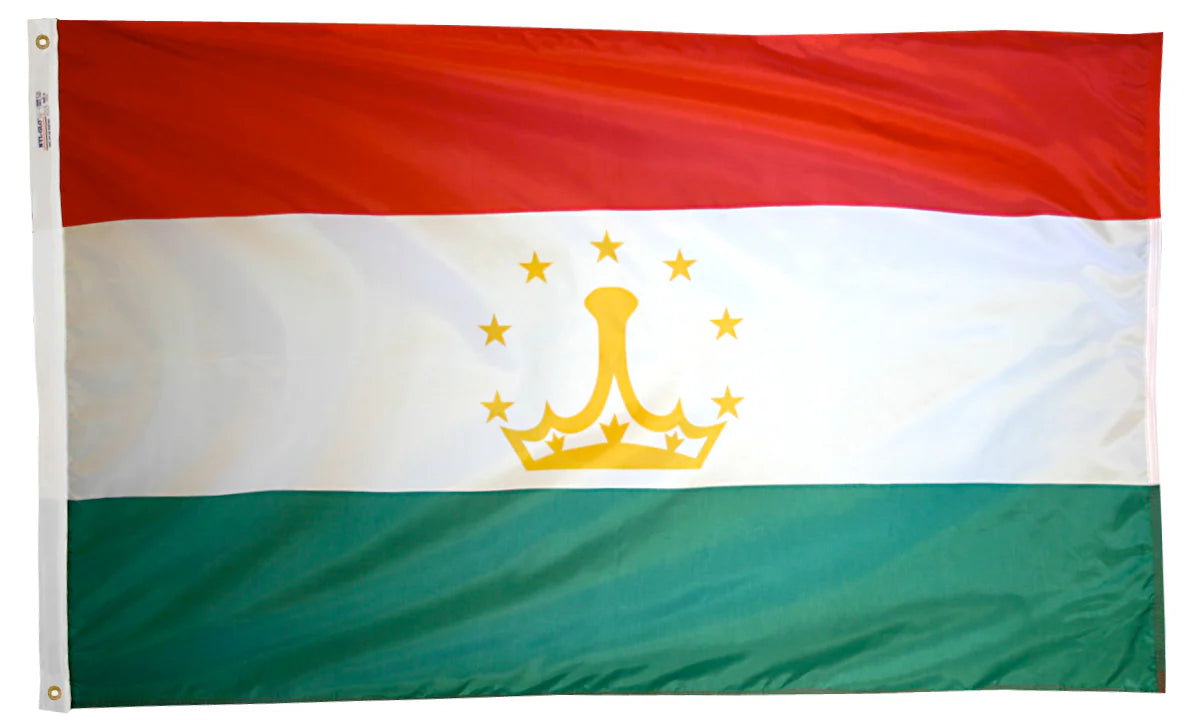 Tajikistan Nylon Flag