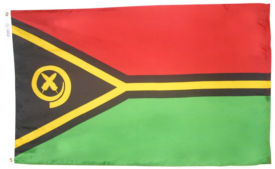 Vanuatu Nylon Flag