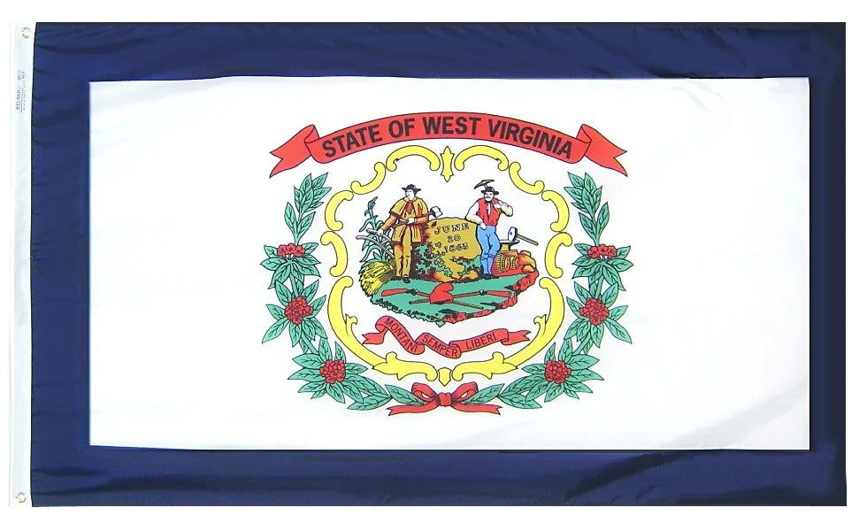 West Virginia Nylon State Flag