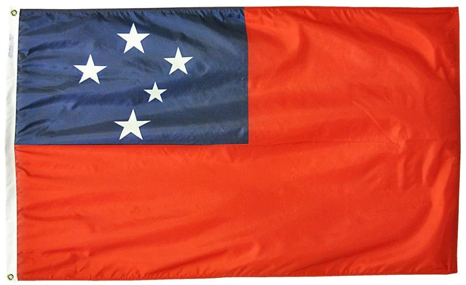 Western Samoa Nylon Flag