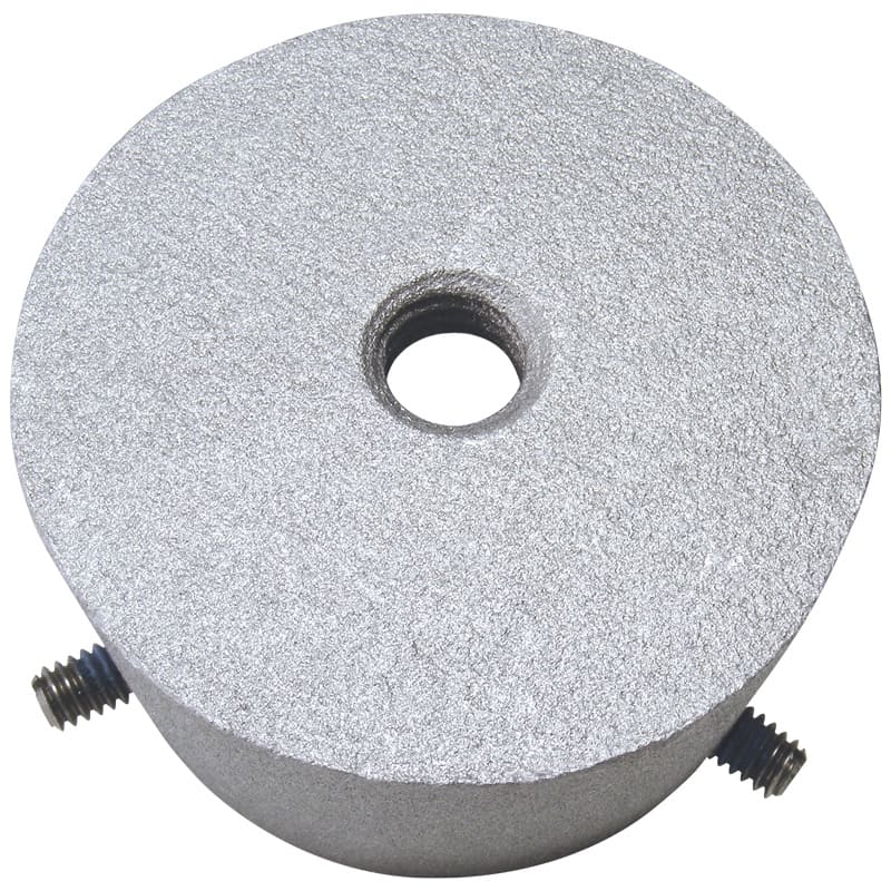 Eder Flagpole Cap - Cast Aluminum - Silver
