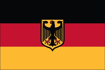 Germany with Eagle Nylon Flag