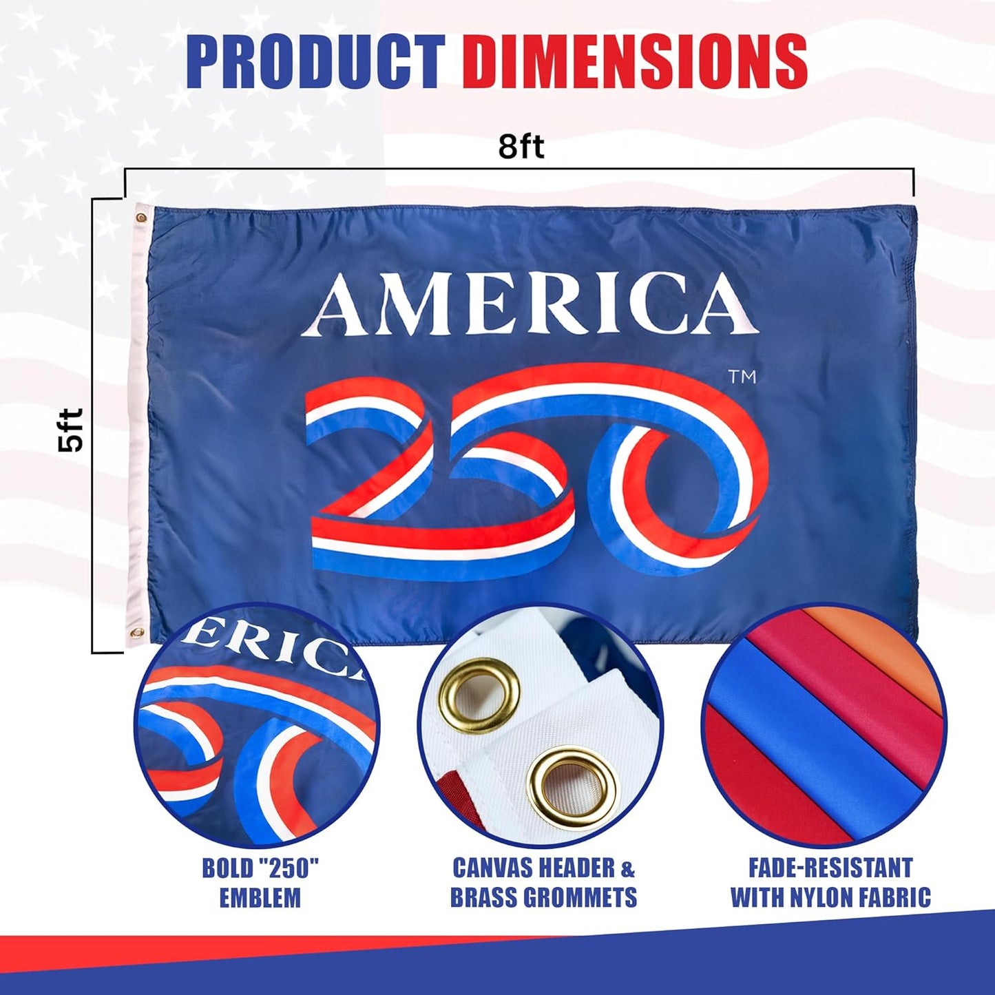 America 250th Flag