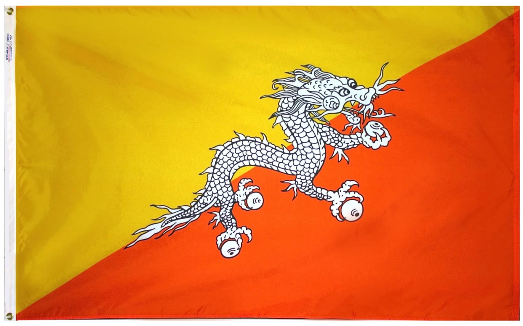 Bhutan Nylon Flag
