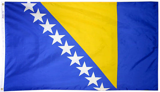 Bosnia and Herzegovina Nylon Flag