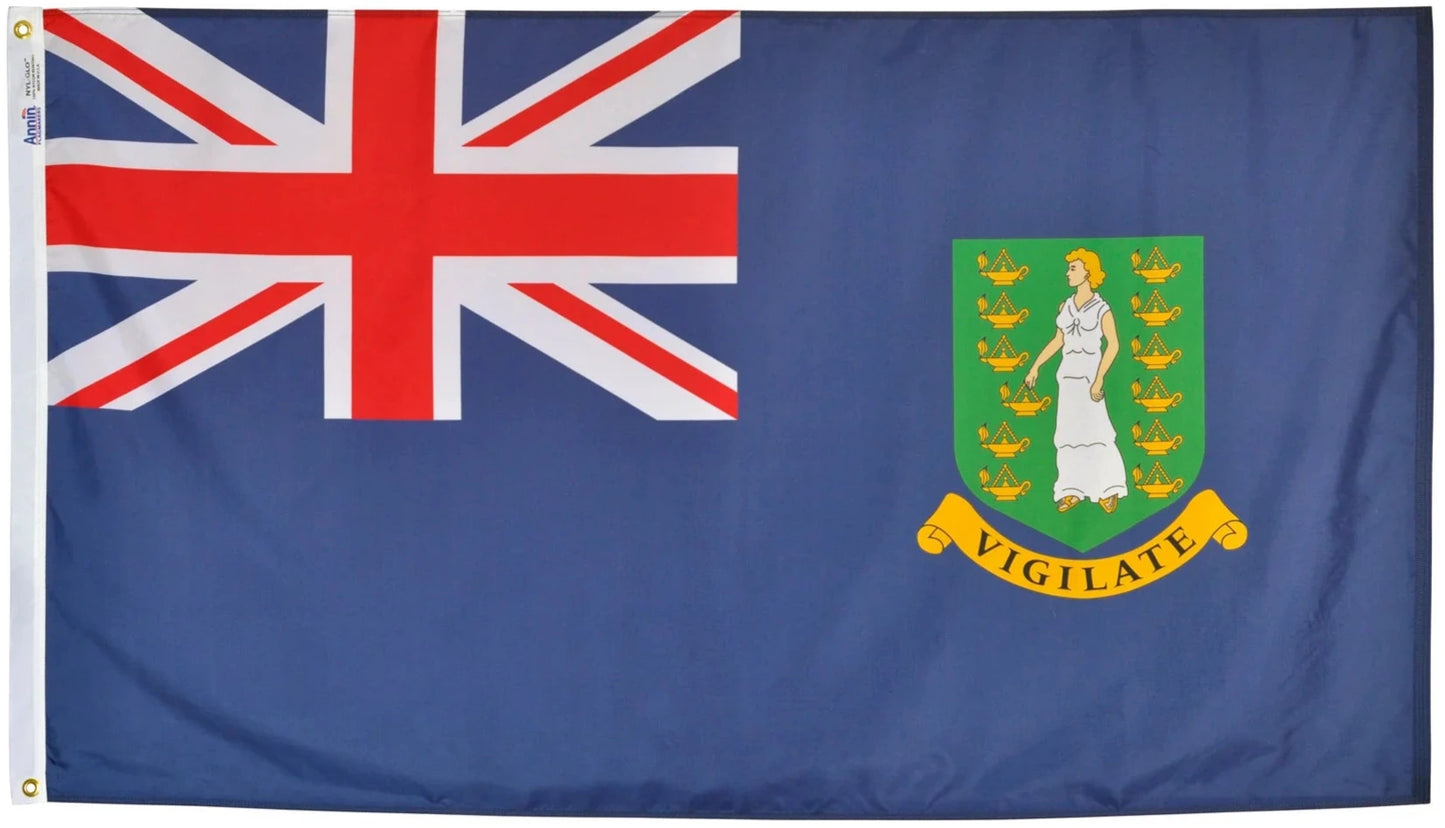British Virgin Islands Nylon Flag