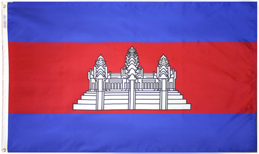 Cambodia Nylon Flag