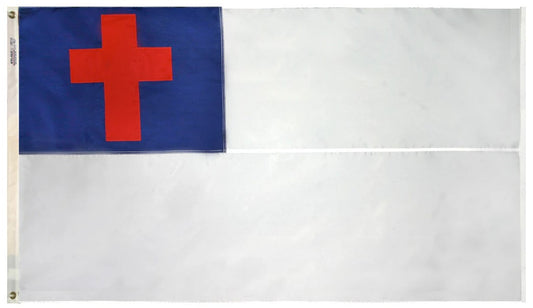 Nylon Christian Flag