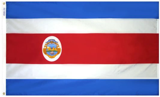 Costa Rica Nylon Flag