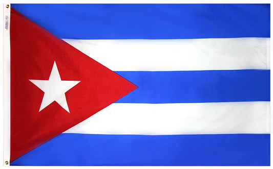 Cuba Nylon Flag