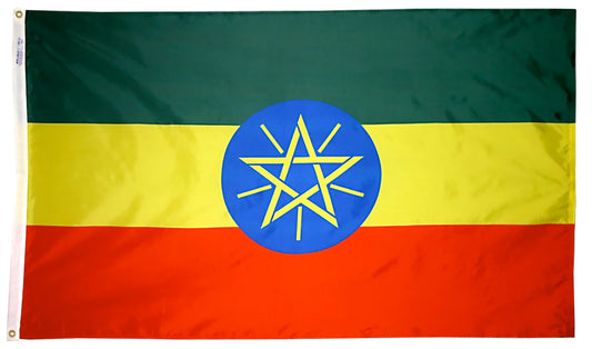 Ethiopia Nylon Flag