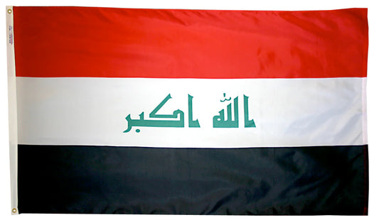 Iraq Nylon Flag