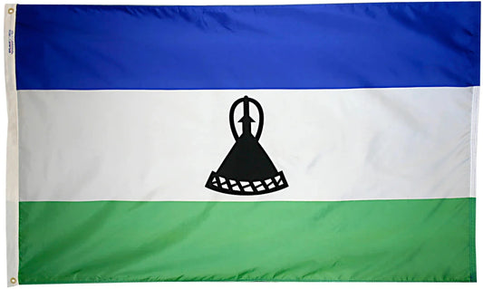 Lesotho Nylon Flag