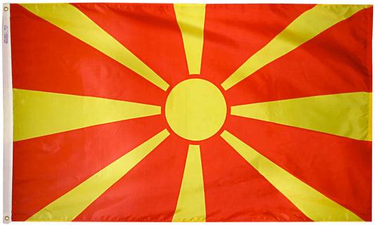 Macedonia Nylon Flag