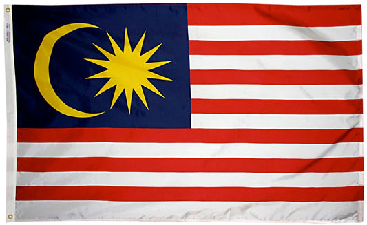 Malaysia Nylon Flag