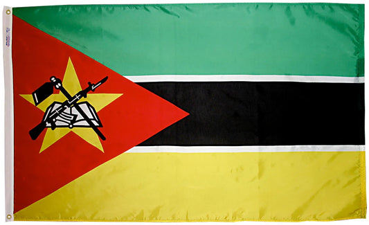 Mozambique Nylon Flag