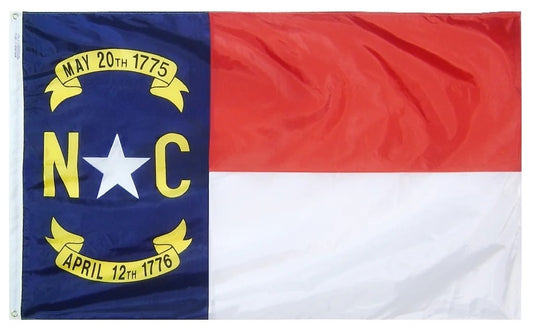 North Carolina Nylon State Flag