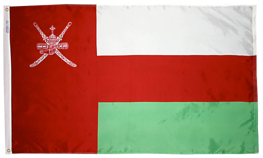 Oman Nylon Flag