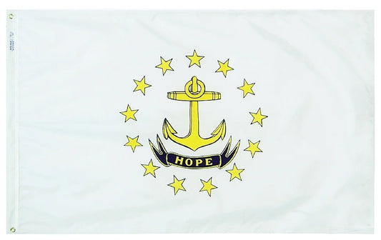 Rhode Island Nylon State Flag