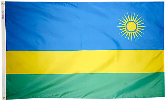 Rwanda Nylon Flag