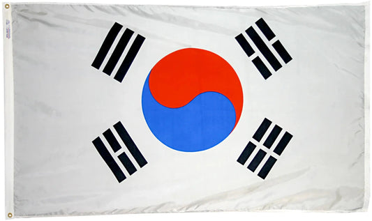 South Korea Nylon Flag