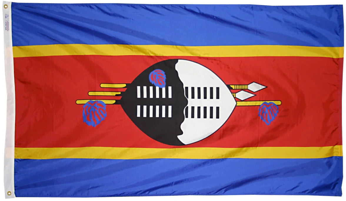 Swaziland Nylon Flag