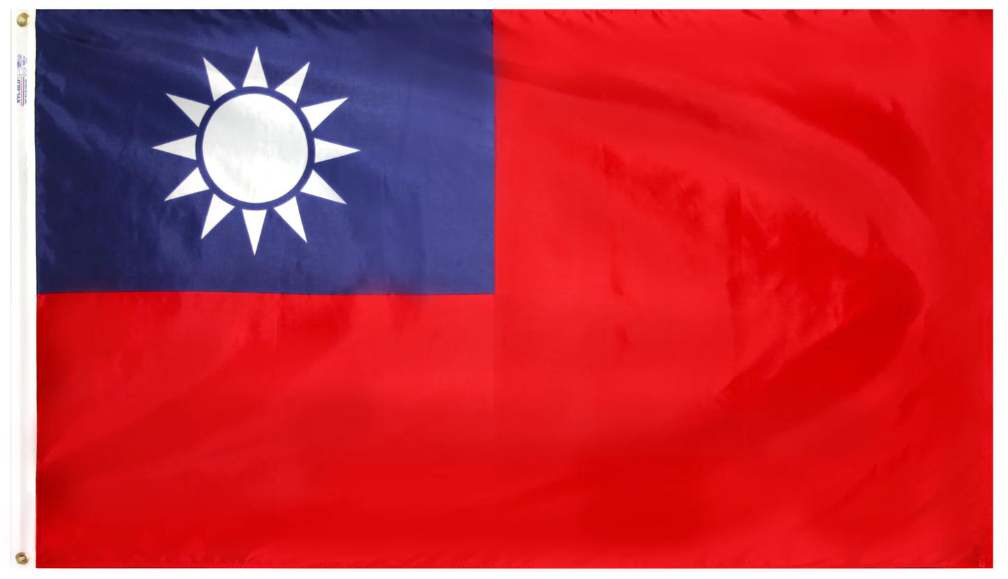 Taiwan Nylon Flag