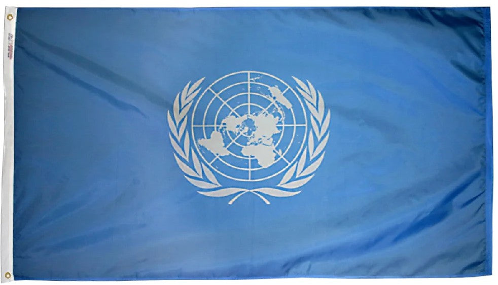 United Nations Nylon Flag