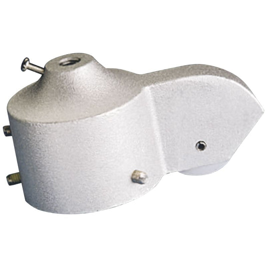 Eder IH-1 Internal Halyard Truck - Rope Style - Fits 3-1/2 in. Pole - Silver