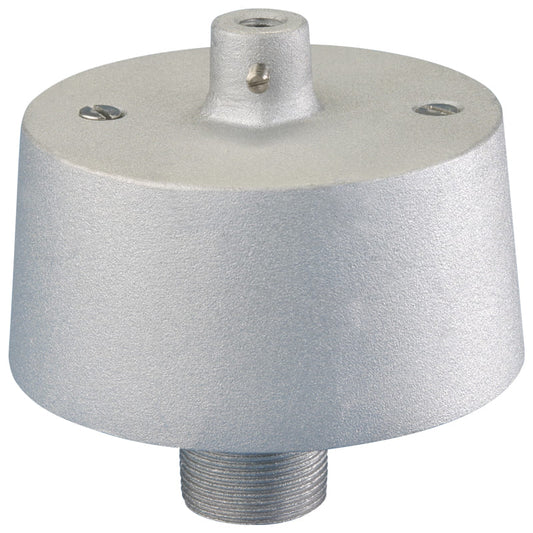 Eder IHT-VS Internal Halyard Truck - Rope Style, Threaded, Stationary - Silver